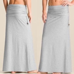 Athleta Brahma Maxi Skirt with Foldover Waist XS